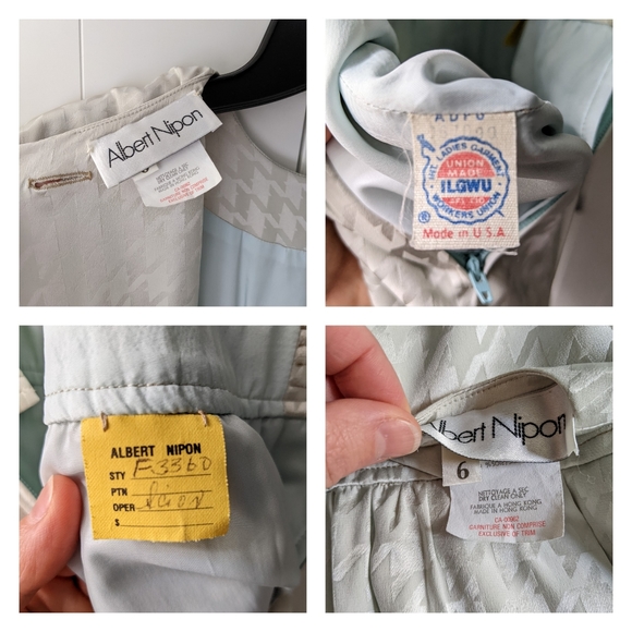 Albert Nipon Vintage dress size 6 - Picture 3 of 15